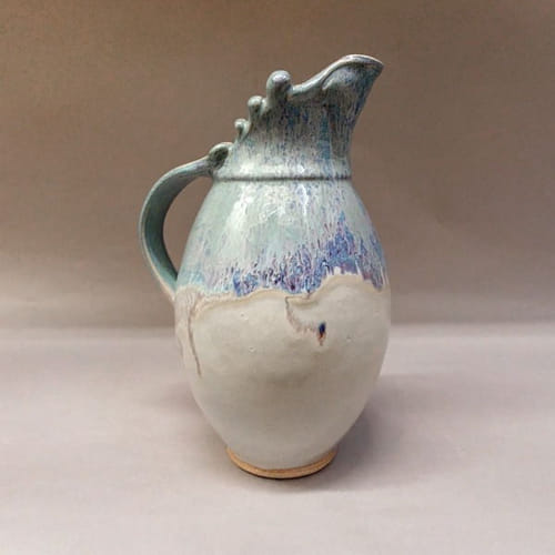 Click to view detail for Water Pitcher 11 Blue